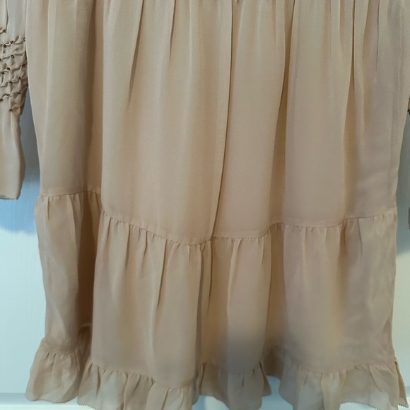 Intermix Silk Carmella Dress in Blush Pink - Size S - Picture 5 of 13